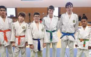 Dimanche 18 janvier 2026.
Championnat de l'Eure Minimes - Alizay (27)
Ilyès (-55Kg), Elouan (-46Kg), Gabin (-66Kg), Kévin (-66Kg), Tom (-73Kg) et Mohamed (-34Kg)