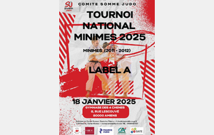 Tournoi national Label A Minimes - Amiens (80)