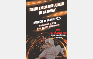 Tournoi Excellence Juniors - Amiens (80)