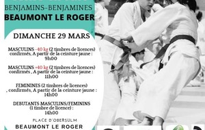 Circuit départemental Benjamins - Beaumont-le-Roger  (27)